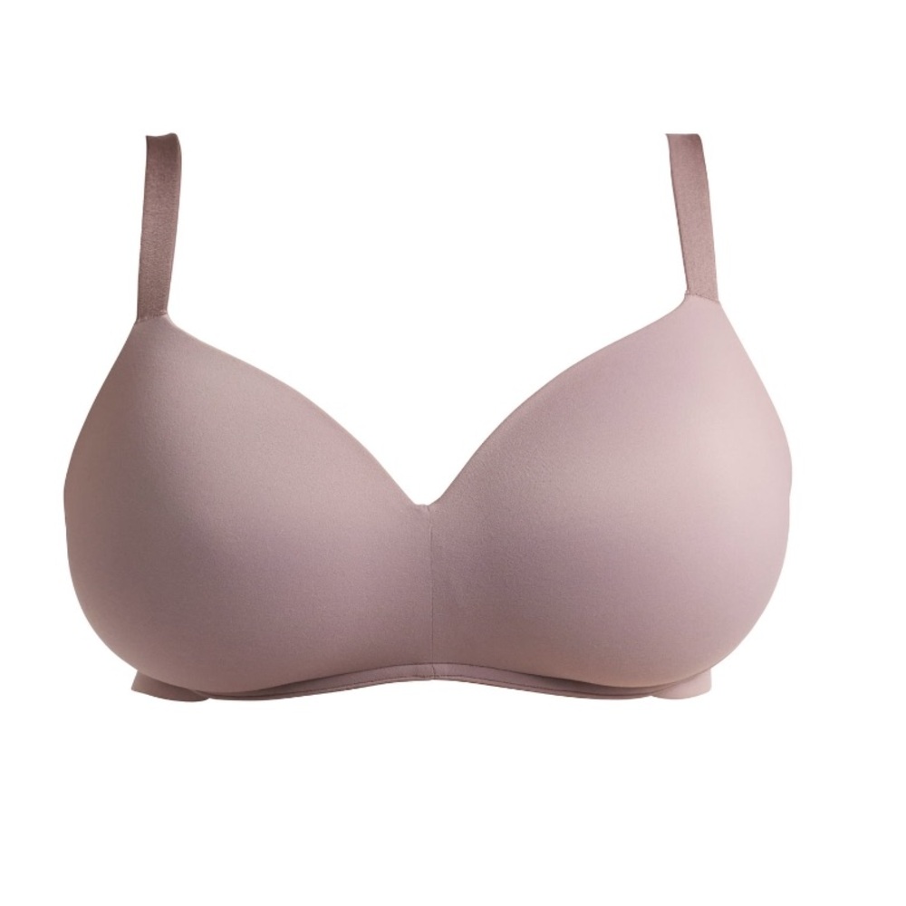 Joyspun Purple Plus Brushed Micro Wireless Bra